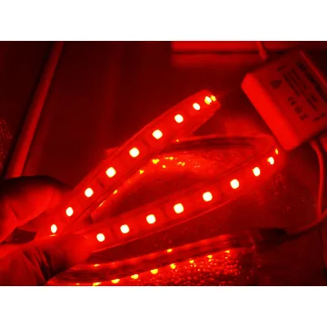 Luz de tira LED de AC120V impermeable para la decoración navideña